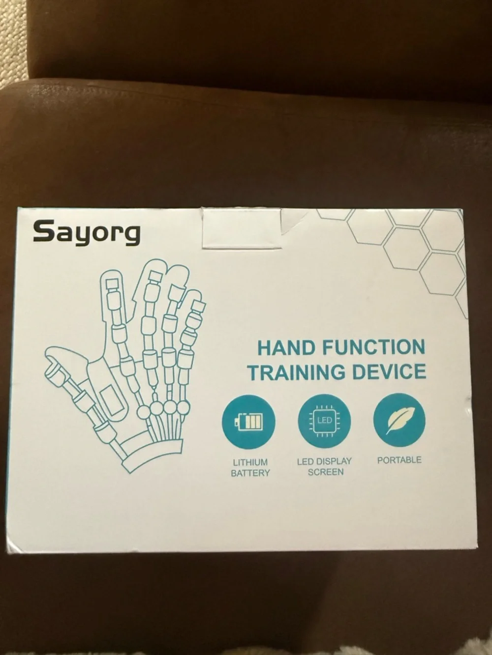 NIB Rehabilitation Glove,Sayorg,Robot Intelligence,USB,Strokes,Accidents,Left M - Picture 6 of 7